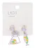 Серьги `LADY PINK` CANDY SHOP (233682) - 0