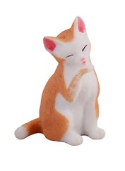 Игрушка мяшка Котик, 4 вида ассорти, (ПВХ бокс)