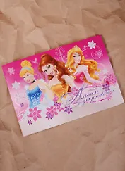 Альбом для рисования 20л А5 "Принцессы" склейка, Disney