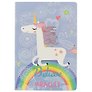 Тетрадь в клетку Rainbow unicorn, 40 листов, в ассортименте