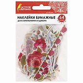 Наклейки для скрапбукинга и декора Розы, ОСТРОВ СОКРОВИЩ 662266 - 0