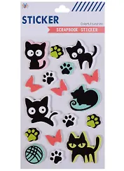 Наклейки 3D Котята, 2510-2