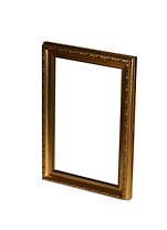 Рама 20*30 пластиковая, цв. золотой, Двуреченский