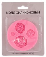 Силиконовый молд Цветы 2