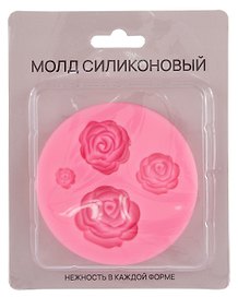 Силиконовый молд Цветы 2