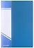 Папка с файлами, А5, 20 файлов, 0.55 мм, синяя - 0