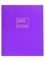 Книга для записей А5+ 96л лин. "Фиалковый сад" интеграл.перепл., матов.ламин., выб.лак