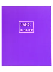 Книга для записей А5+ 96л лин. "Фиалковый сад" интеграл.перепл., матов.ламин., выб.лак