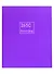 Книга для записей А5+ 96л лин. "Фиалковый сад" интеграл.перепл., матов.ламин., выб.лак - 0