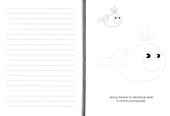 Записная книжка А6 64л "Мой блокнот. 6" интегр.переплет, глянц.ламинация - 1
