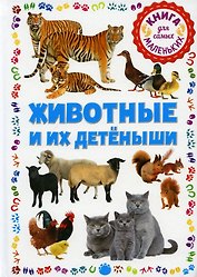 Животные и их детёныши. Книга для самых маленьких