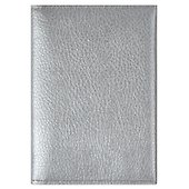 Чехол для пластиковых карт 2отд. "СЕРЕБРЯНЫЙ МЕТАЛЛИК" 70*105 - 0