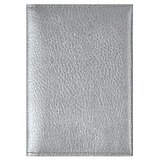Чехол для пластиковых карт 2отд. "СЕРЕБРЯНЫЙ МЕТАЛЛИК" 70*105