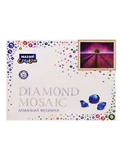 Алмазная мозаика MAZARI Лаванда 40х50см, 1 дизайн, полная выкладка M-10161