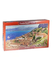 Пазлы 4000 C-400140 Греция (138х68см) (Castorland)