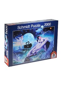 Паззл 2000 (58266) Черный лебедь (Schmidt Puzzle) (коробка)
