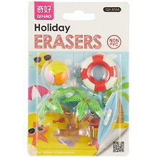Ластик-пазл «Holiday», 5 штук