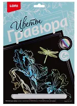 Гравюра большая LORI Ирисы