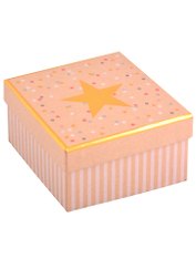 Коробка подарочная "Звездочка" 13*13*7,5см, картон