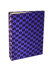 Папка 2кольца "Baide" А4 35мм, DH0085/606, фактура, шотландка, коричневая