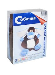 Плюшевые друзья Собачка (19см) (Craftclub) (набор для творчества) (18+)