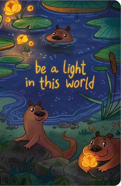 Тетрадь 40л тчк. "Освещай этот мир"