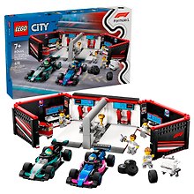LEGO City: Гараж F1 и машины Mercedes-AMG и Alpine, 678 деталей (60444)