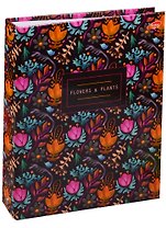 Тетрадь на кольцах в клетку Academy Style, Flowers and Plants, 100 листов