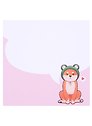 Блок для записей «Cute dog», 85х85 мм, 100 листов, MESHU