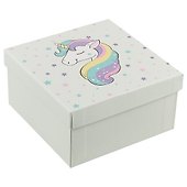 Подарочная коробка «Rainbow unicorn» средняя - 0