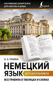 Немецкий язык для школьников. Все правила в таблицах и схемах