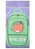 Значок «Толстый единорожек», металл, Pin Joy - 1