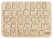 Рамка-вкладыш. Изучаем буквы и алфавит 1. -Новосибирск: Сибирский сувенир, 92102 426889