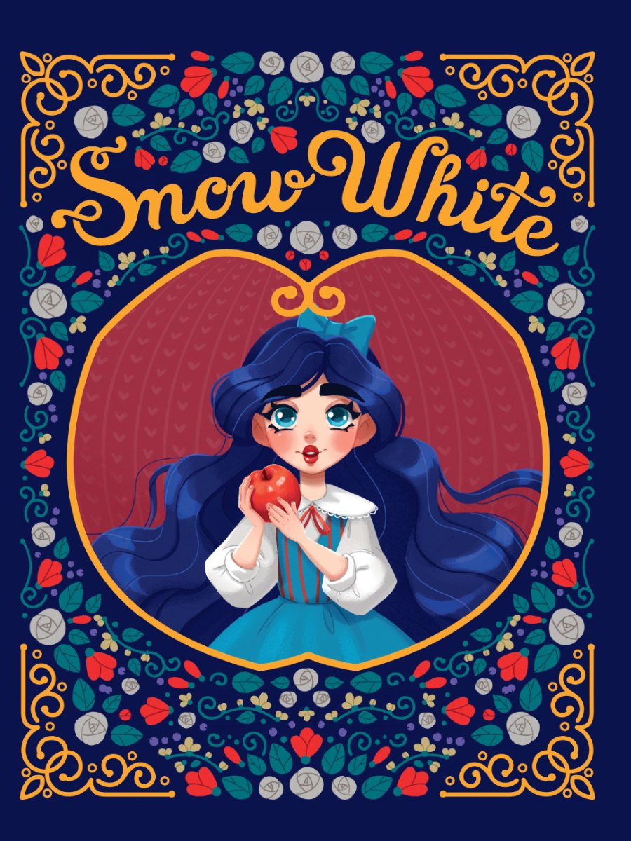 Детские книги на английском Snow White (Белоснежка, офсет, 217х280)