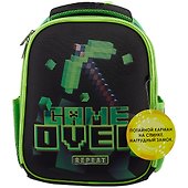 Ранец «Game over», дошкольник, анатомическая спинка, 1 отделение, 3 кармана, 35×27×13 см, ЭВА, Hatber - 0