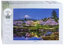 Пазл Япония весной. Сидзуока Step Puzzle 2000 элементов
