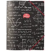 Папка на резинке «Формулы», А4