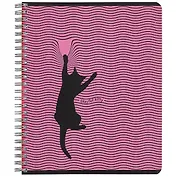 Тетрадь в клетку Academy Style, "Волны и силуэты", 96 листов, в ассортименте