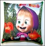 Подушка декоративная антистресс Маша и Медведь (2600/ЗЛ) (20 см)