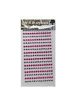 Стразы отдельные круглые крупные Say it in crystals (1461-3/5) (бел. и темно-роз.)