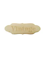 Заготовка деревянная для декупажа Табличка с надписью Vintage 2