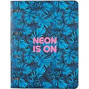 Тетрадь на кольцах в клетку InFolio, Neon light, А4, 120 листов
