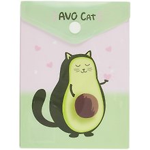 Папка -конверт «Avocat» А6 на кнопке, вертикальная