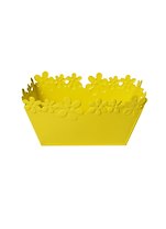 Горшок оцинкованный желтый (139739) (8х15см)