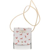 Сумка на кнопке Лисы (PU) (17×15) (12-07248-6077-6)