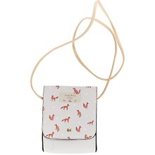 Сумка на кнопке Лисы (PU) (17×15) (12-07248-6077-6)