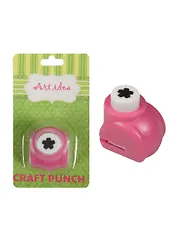 Крафт-панч Пятилистник с защипами (1см) (KM-8201-157)