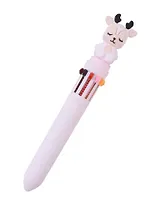 Ручка шариковая Centrum, "Оленята", автоматическая 10 цветов, в ассортименте