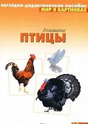 Мир в картинках Домашние птицы (нагл.-дидакт. пособие) (папка) (Мозаика)