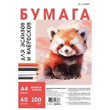 Бумага для графики А4 60л 100г/м2